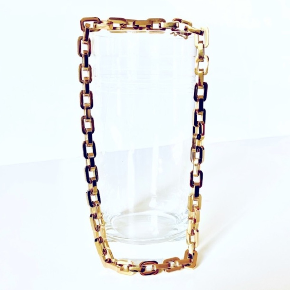 Eddie Borgo | [12K GOLD VERMEIL] Chunky Chain Supra Link Power Necklace - Picture 7 of 8